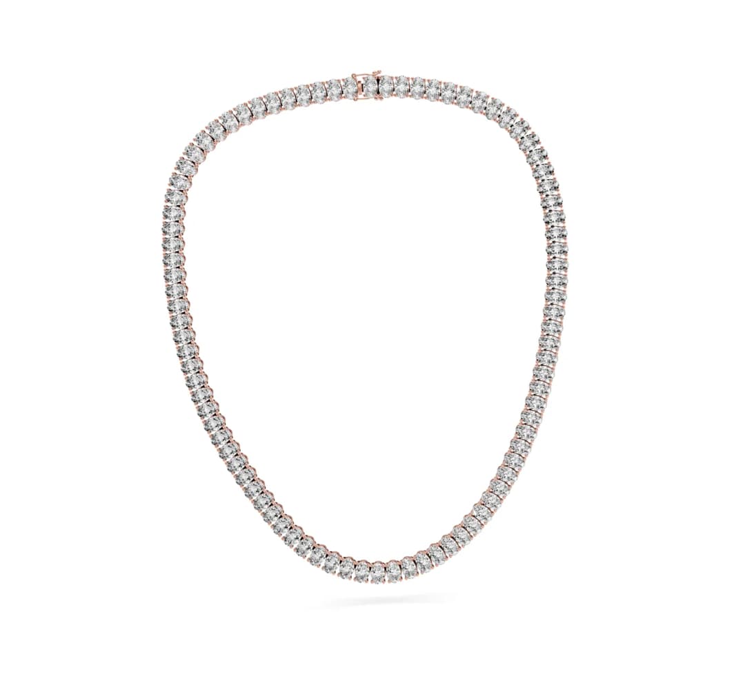 Tennis Necklaces — handcrafted diamond jewelry, DAZZ